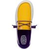 imageHey Dude Womens Wendy NCAA  Womens Shoes  Womens Slipon Loafers  Comfortable ampamp LightWeightLsu PurpleGold