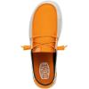 imageHey Dude Womens Wendy NCAA  Womens Shoes  Womens Slipon Loafers  Comfortable ampamp LightWeightTennessee WhiteOrange