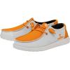 imageHey Dude Womens Wendy NCAA  Womens Shoes  Womens Slipon Loafers  Comfortable ampamp LightWeightTennessee WhiteOrange