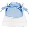 imageHey Dude Womens Wendy NCAA  Womens Shoes  Womens Slipon Loafers  Comfortable ampamp LightWeightUnc WhiteBlue