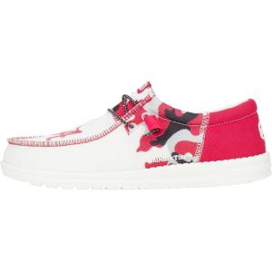imageHEYDUDE mens Wally NcaaAlabama Camo Cherry RedBlack