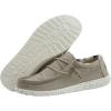 imageHey Dude Mens Wally Stretch  Mens Loafers  Comfortable ampamp LightWeightBeige