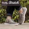 imageHey Dude Mens Wally Stretch  Mens Loafers  Comfortable ampamp LightWeightBeige