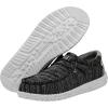 imageHey Dude Mens Wally Stretch  Mens Loafers  Comfortable ampamp LightWeightMeteorite