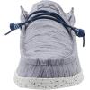 imageHey Dude Mens Wally Stretch  Mens Loafers  Comfortable ampamp LightWeightNavy White