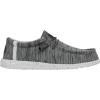 imageHey Dude Mens Wally Stretch  Mens Loafers  Comfortable ampamp LightWeightStone White