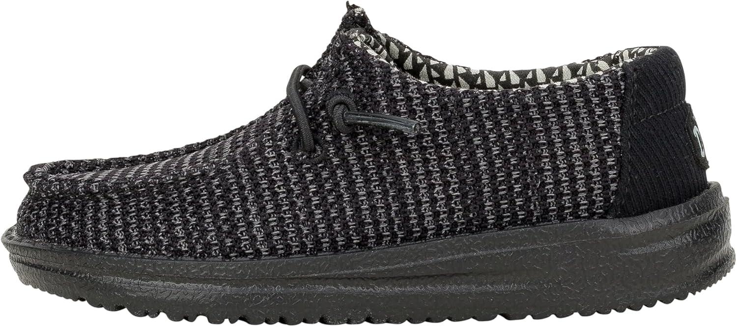 imageHEYDUDE BabyGirls Wendy Stretch Mesh Toddler LoaferBlack