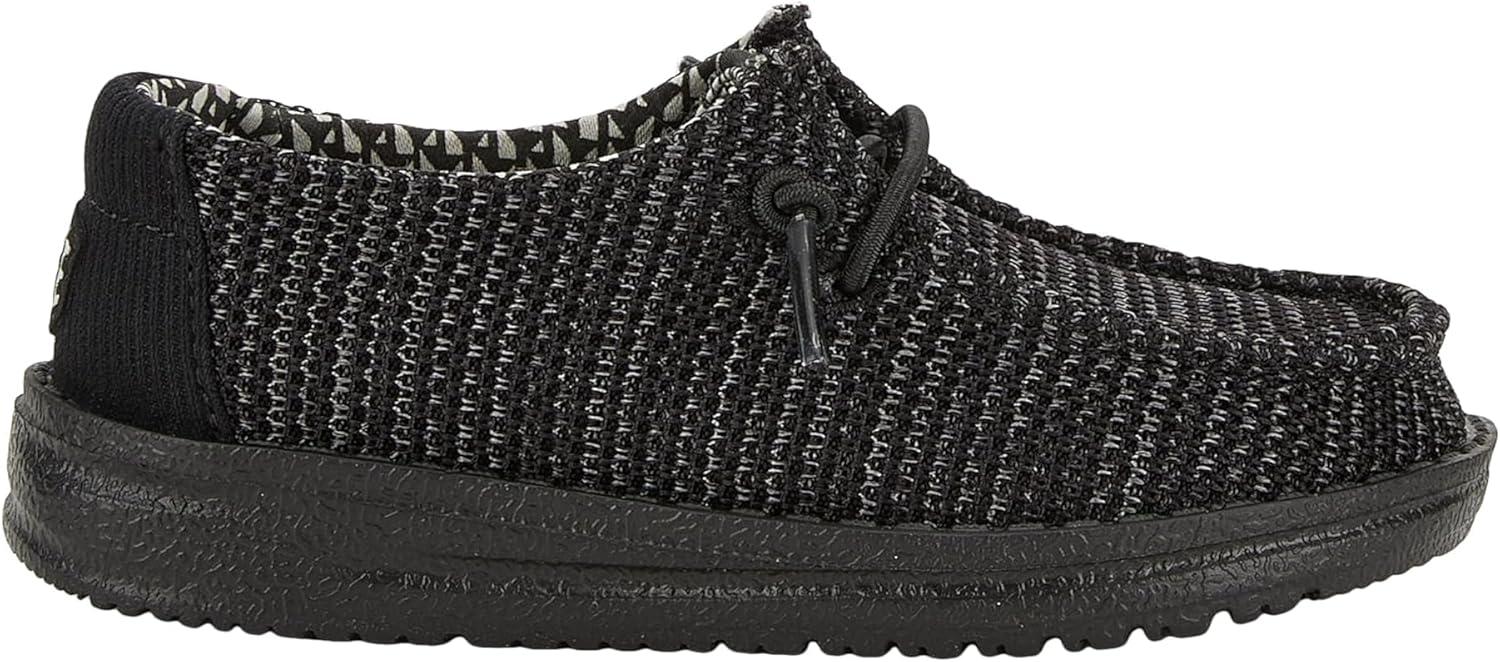 imageHEYDUDE BabyGirls Wendy Stretch Mesh Toddler LoaferBlack