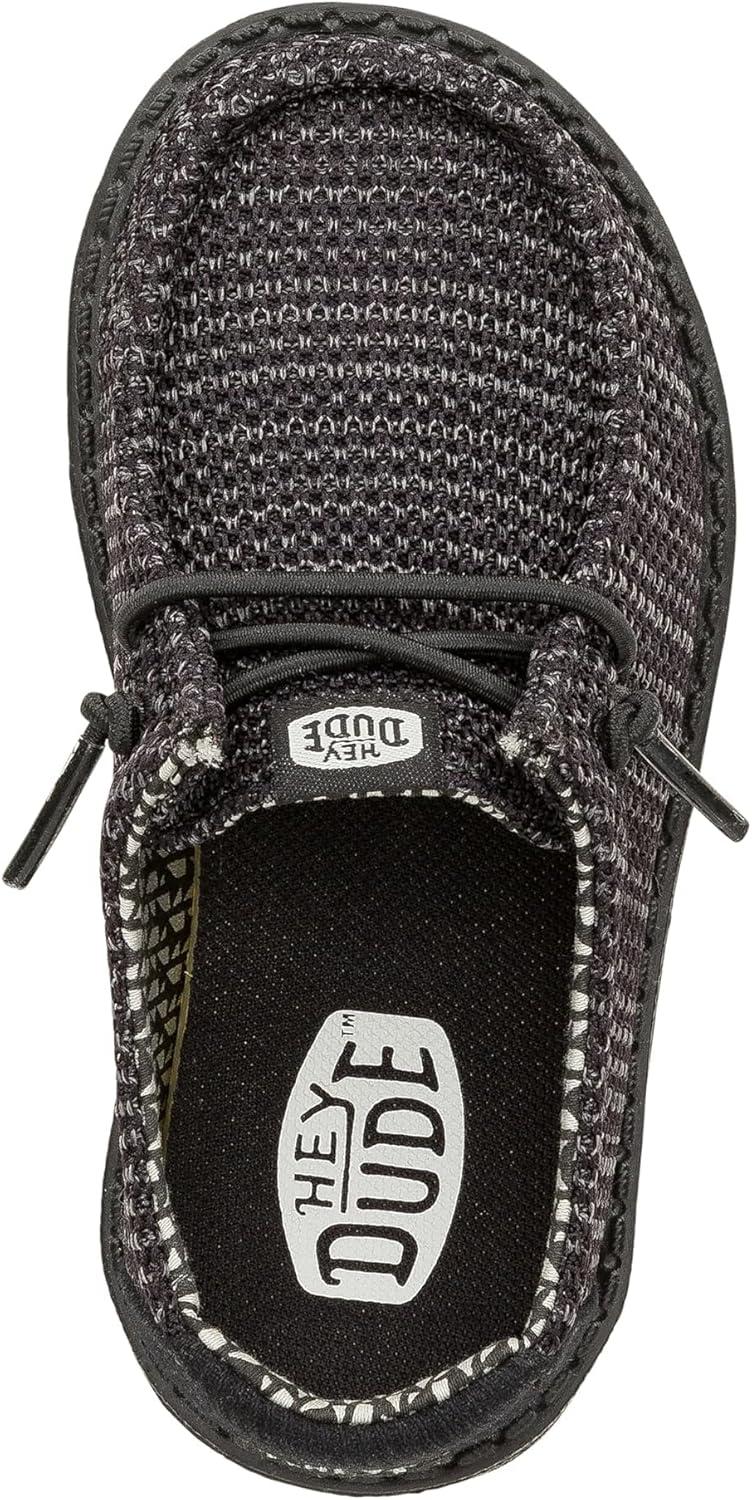 imageHEYDUDE BabyGirls Wendy Stretch Mesh Toddler LoaferBlack