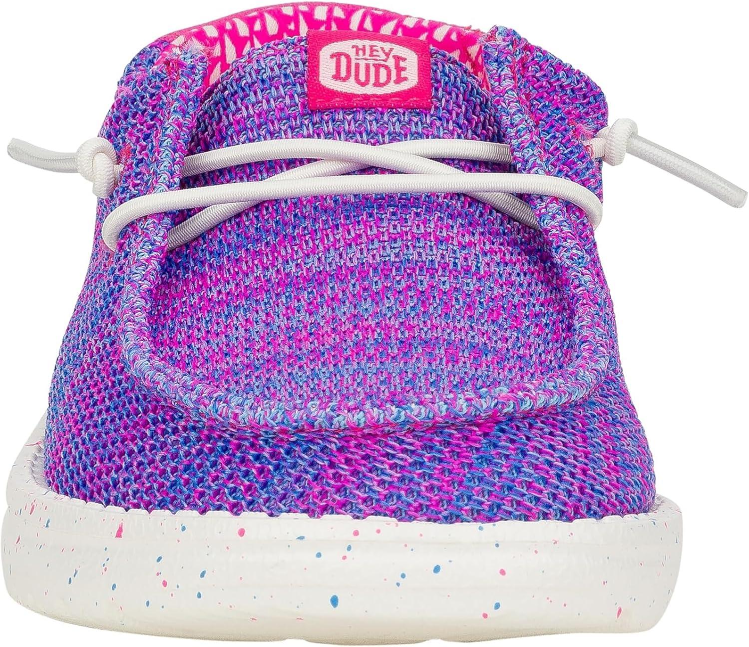 imageHEYDUDE BabyGirls Wendy Stretch Mesh Toddler LoaferPink Multi