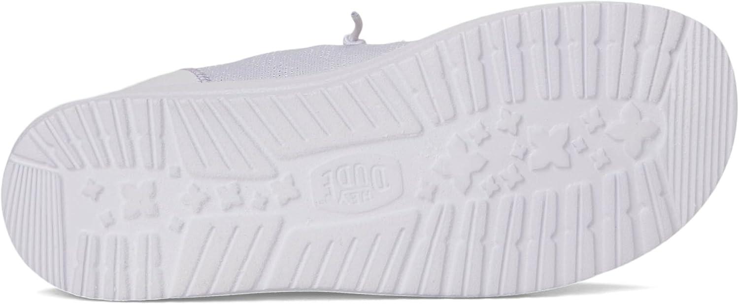 imageHEYDUDE Girls Wendy Funk Shoelry Little Big Kid SlipOnThistle Purple
