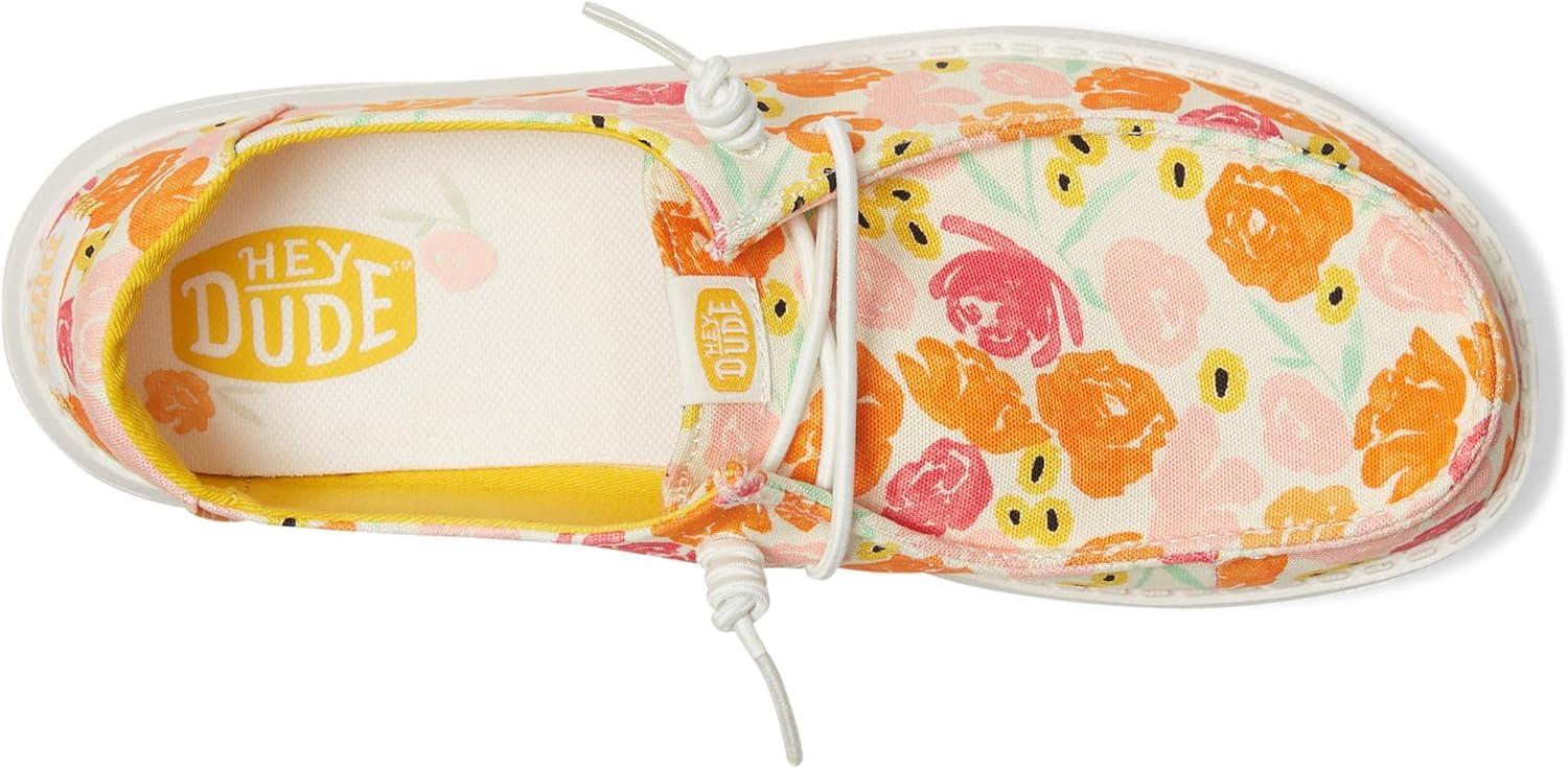 imageHEYDUDE Girls Wendy Mothers Day Little Big Kid LoaferPetal PinkMulti