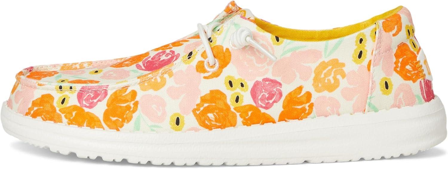 imageHEYDUDE Girls Wendy Mothers Day Little Big Kid LoaferPetal PinkMulti