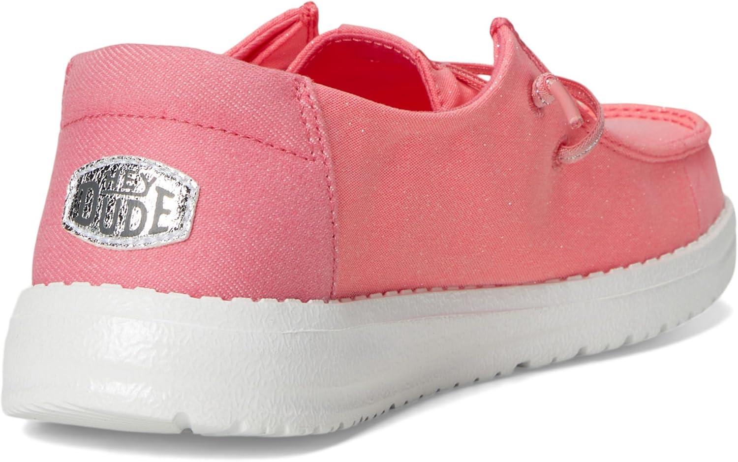 imageHEYDUDE Girls Wendy Stardust Little Big Kid Loafer