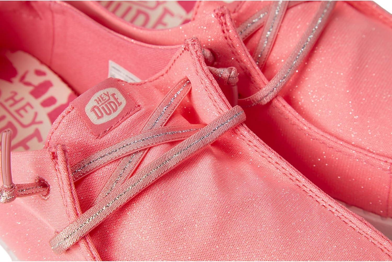 imageHEYDUDE Girls Wendy Stardust Little Big Kid Loafer