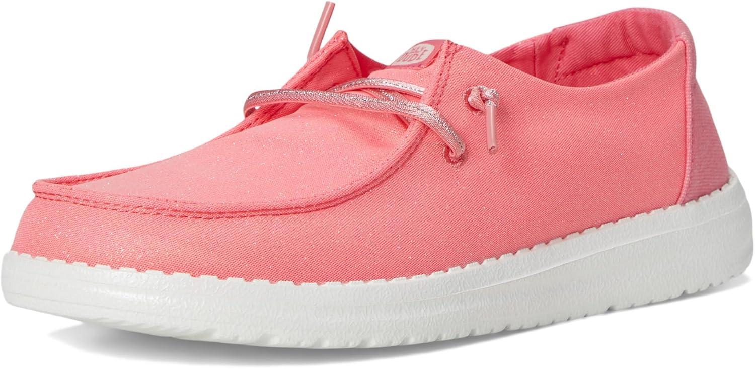 imageHEYDUDE Girls Wendy Stardust Little Big Kid Loafer