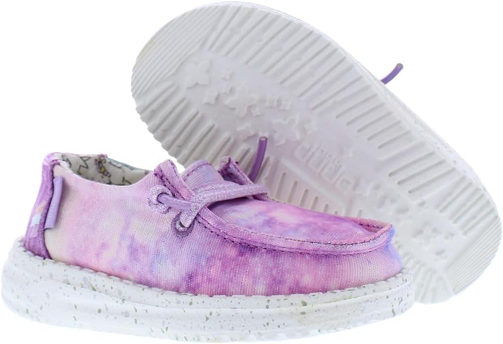 imageHEYDUDE Girls Wendy Stardust Toddler LoaferUnicorn Dreamer