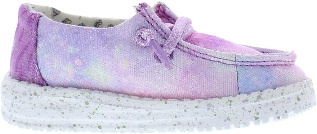 imageHEYDUDE Girls Wendy Stardust Toddler LoaferUnicorn Dreamer