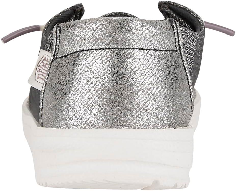 imageHEYDUDE UnisexChild Wendy Sparkle Kids LoaferCharcoal