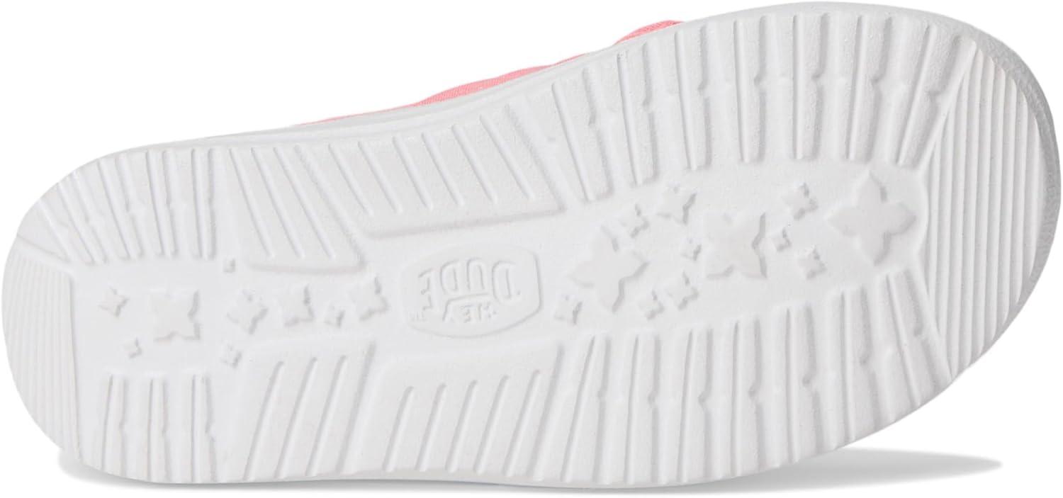 imageHEYDUDE Womens Wendy Bow Stardust Little Big Kid LoaferPink