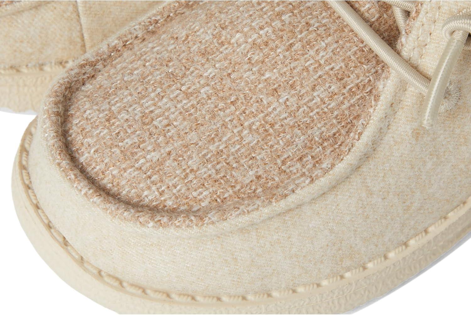imageHEYDUDE Womens Wendy Brushed Cozy Toddler LoaferIvory