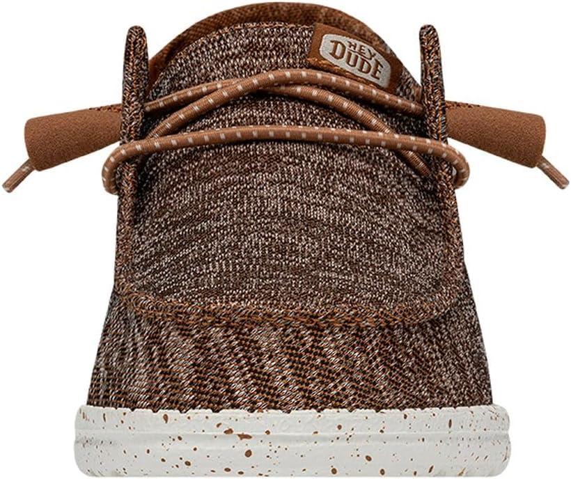 imageHEYDUDE Womens Wendy Canvas Womens Shoes Womens Slipon Loafers Comfortable ampamp LightWeightBrown