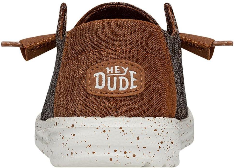 imageHEYDUDE Womens Wendy Canvas Womens Shoes Womens Slipon Loafers Comfortable ampamp LightWeightBrown