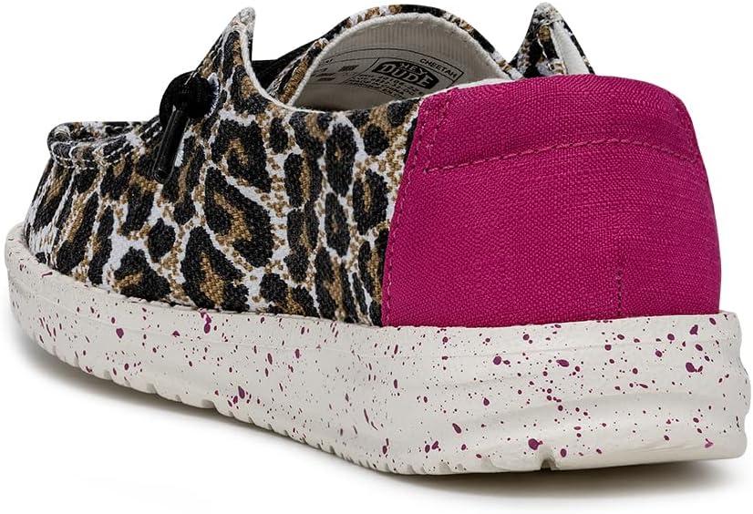 imageHEYDUDE Womens Wendy Canvas Womens Shoes Womens Slipon Loafers Comfortable ampamp LightWeightCheetah