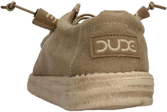imageHEYDUDE Womens Wendy Canvas Womens Shoes Womens Slipon Loafers Comfortable ampamp LightWeightChestnut