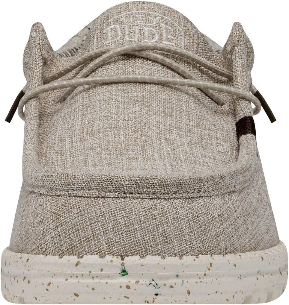 imageHEYDUDE Womens Wendy Canvas Womens Shoes Womens Slipon Loafers Comfortable ampamp LightWeightLinen Beige 2