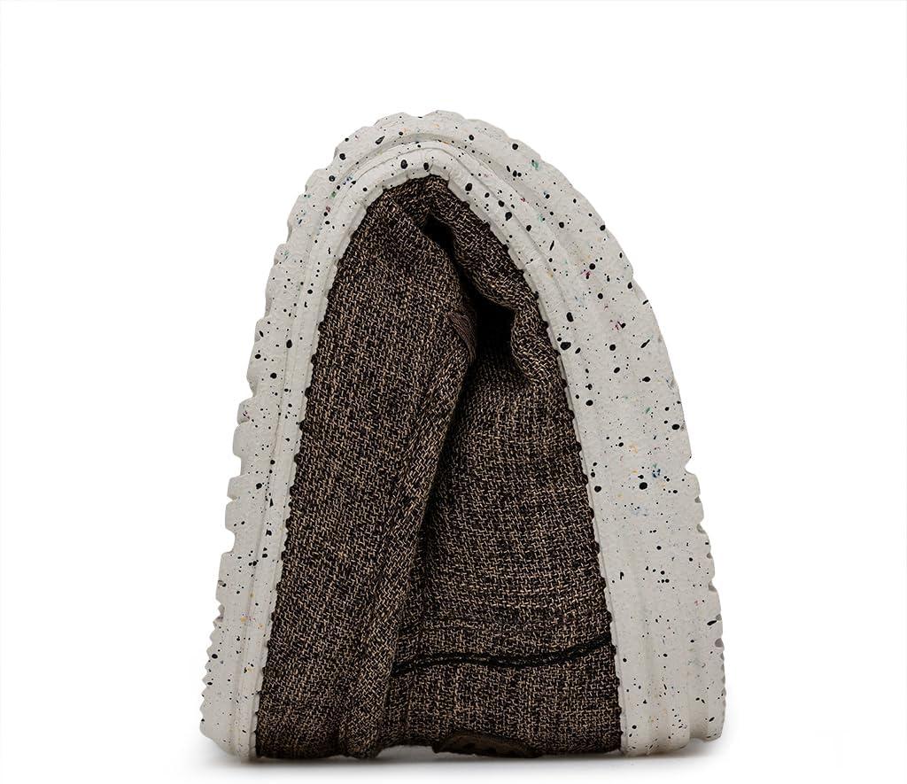 imageHEYDUDE Womens Wendy Canvas Womens Shoes Womens Slipon Loafers Comfortable ampamp LightWeightLinen Dark Brown 2