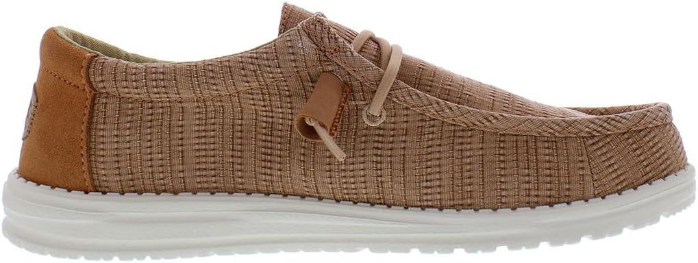 imageHEYDUDE Womens Wendy Canvas Womens Shoes Womens Slipon Loafers Comfortable ampamp LightWeightRust