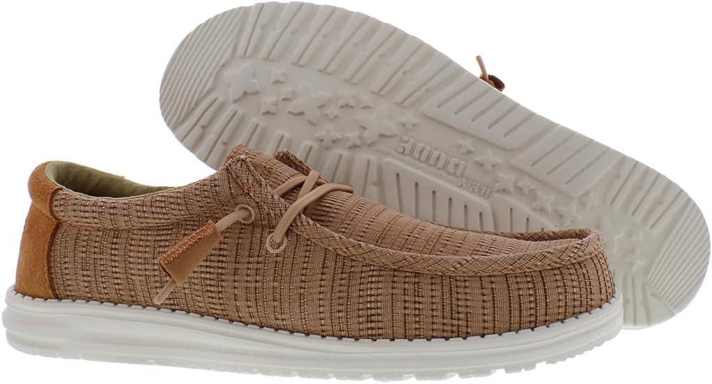 imageHEYDUDE Womens Wendy Canvas Womens Shoes Womens Slipon Loafers Comfortable ampamp LightWeightRust