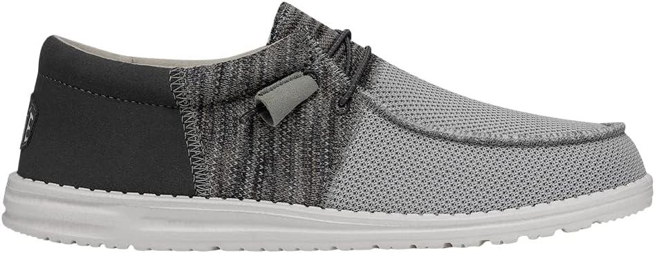 imageHEYDUDE Womens Wendy Canvas Womens Shoes Womens Slipon Loafers Comfortable ampamp LightWeightSlate