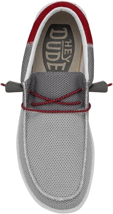 imageHEYDUDE Womens Wendy Canvas Womens Shoes Womens Slipon Loafers Comfortable ampamp LightWeightSlate