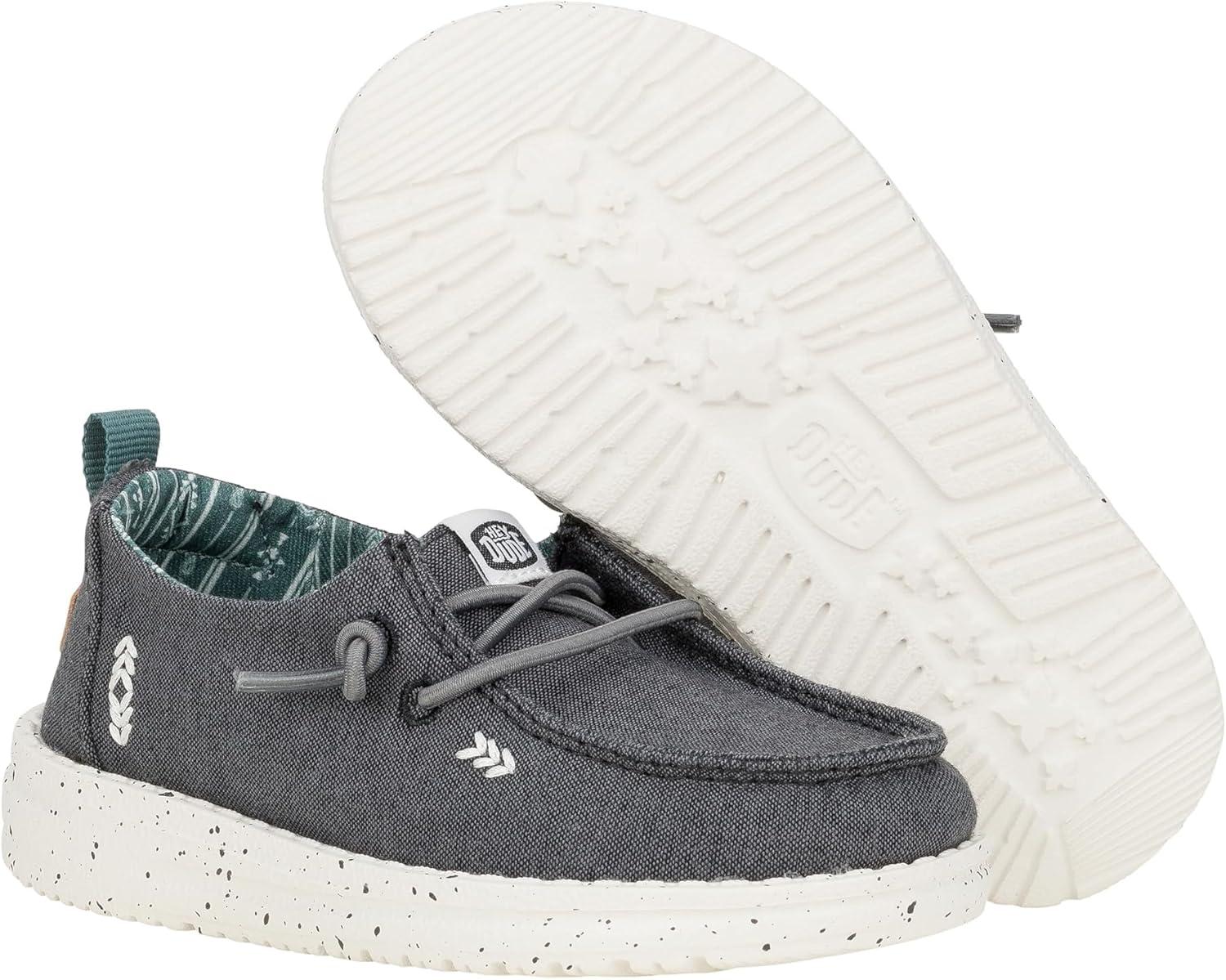 imageHEYDUDE Womens Wendy Chambray Toddler LoaferBlack