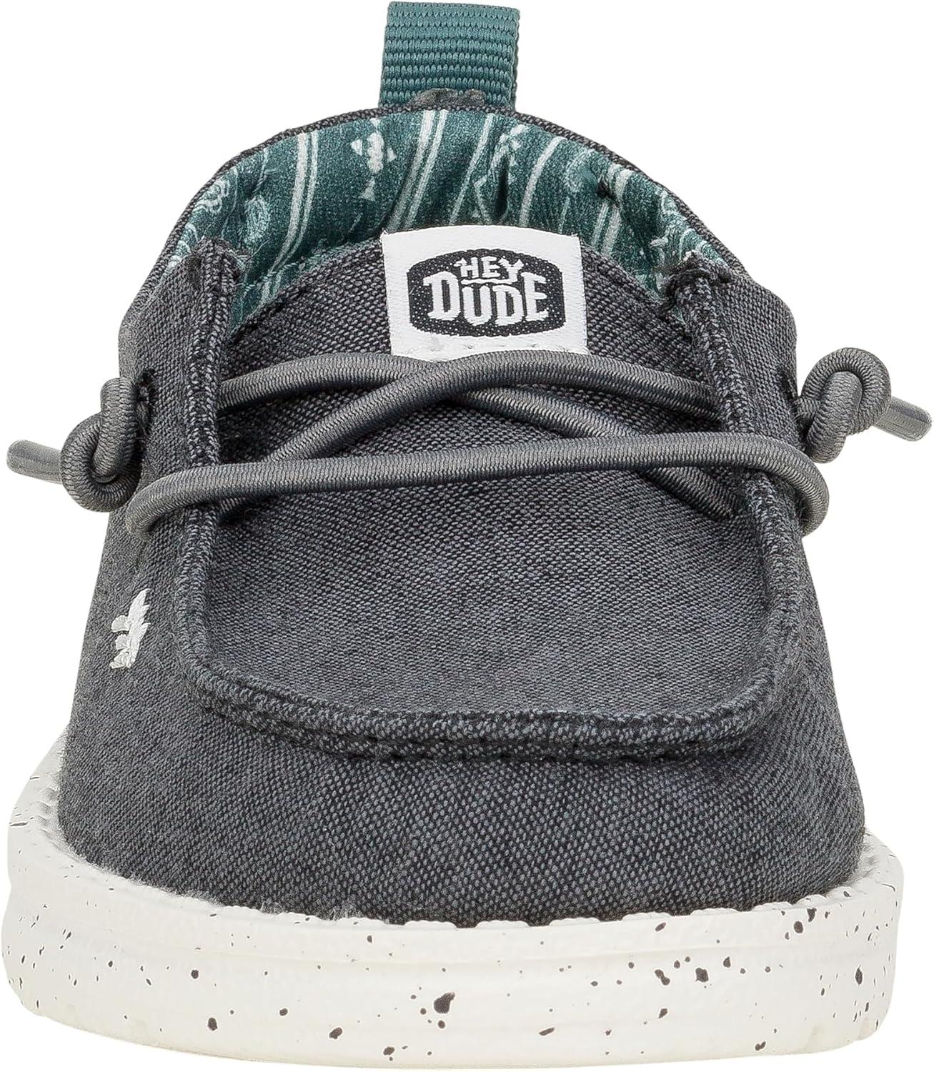 imageHEYDUDE Womens Wendy Chambray Toddler LoaferBlack