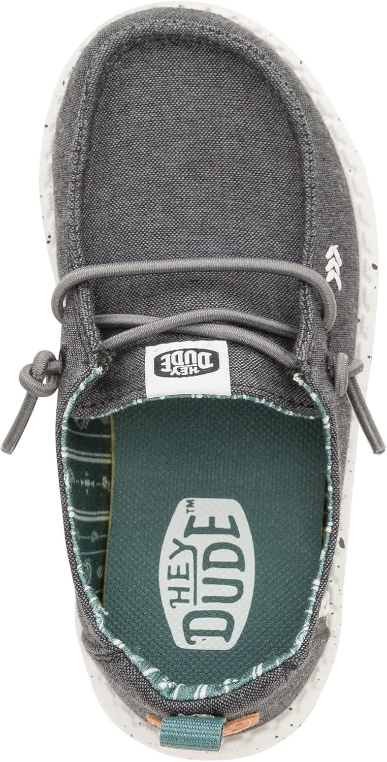 imageHEYDUDE Womens Wendy Chambray Toddler LoaferBlack