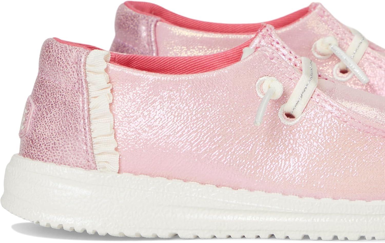 imageHEYDUDE Womens Wendy Dazzling Toddler SlipOnSparkle Pink