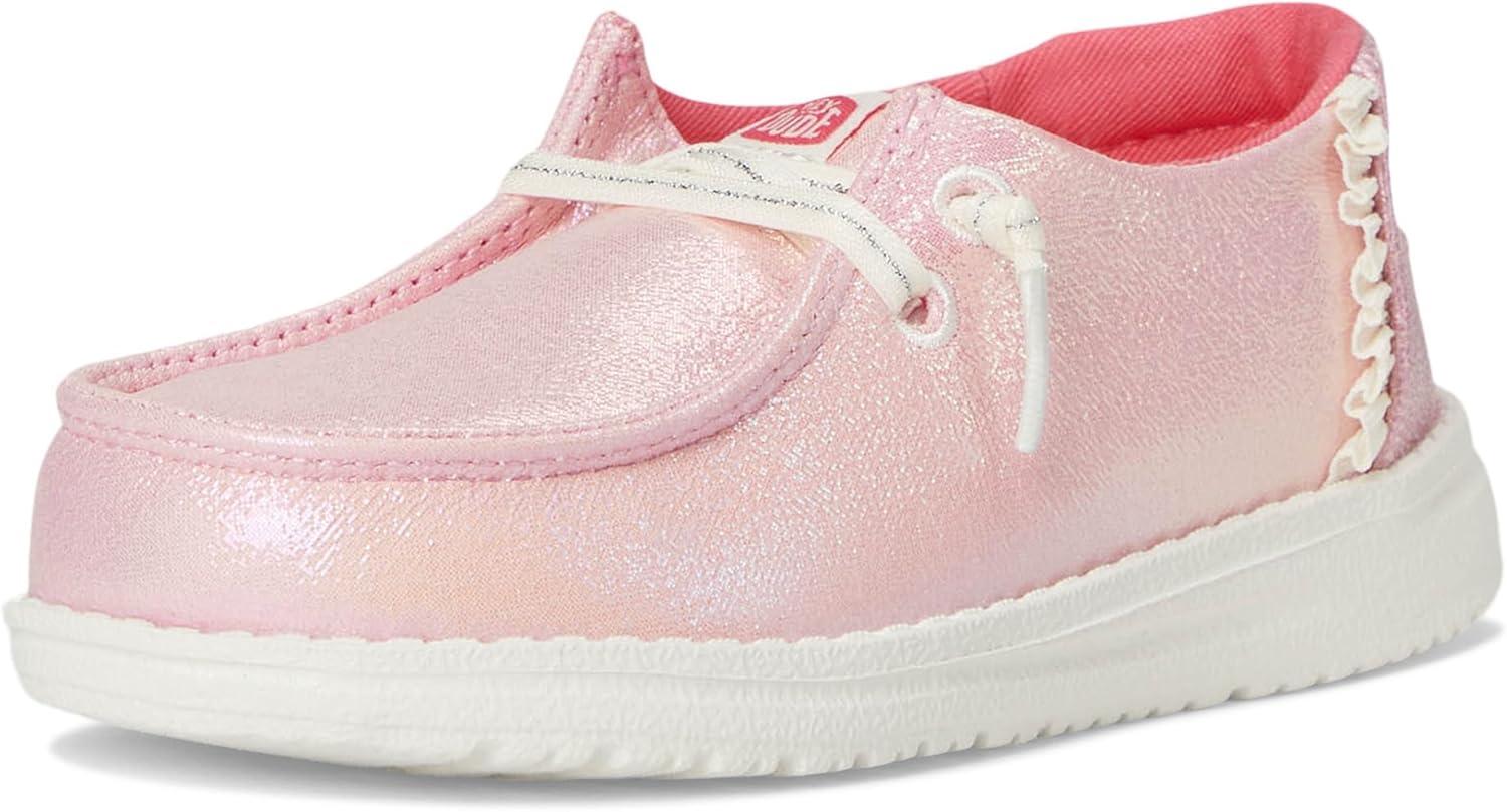 imageHEYDUDE Womens Wendy Dazzling Toddler SlipOnSparkle Pink