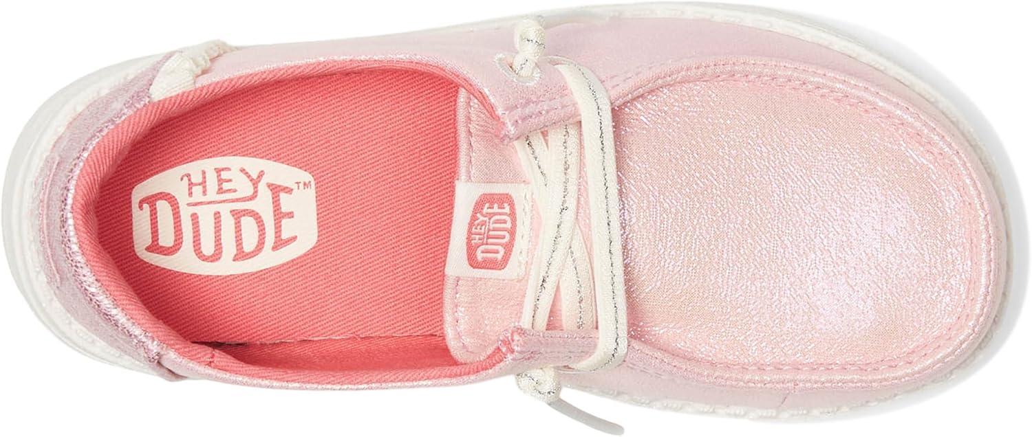 imageHEYDUDE Womens Wendy Dazzling Toddler SlipOnSparkle Pink