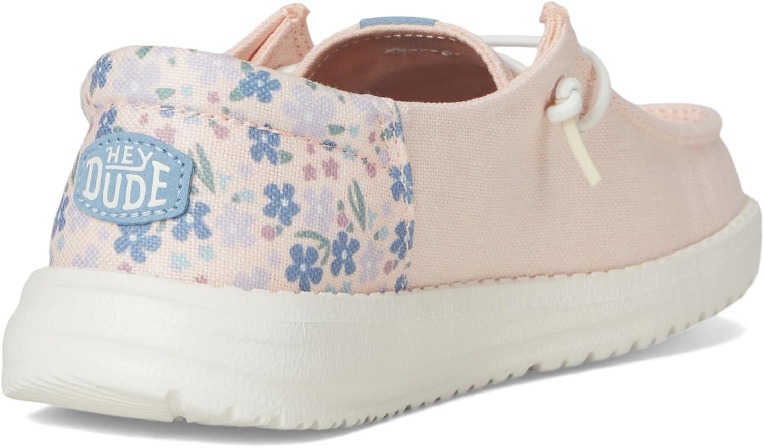 imageHEYDUDE Womens Wendy Funk Spring Floral Little Big Kid LoaferPetal PinkMulti