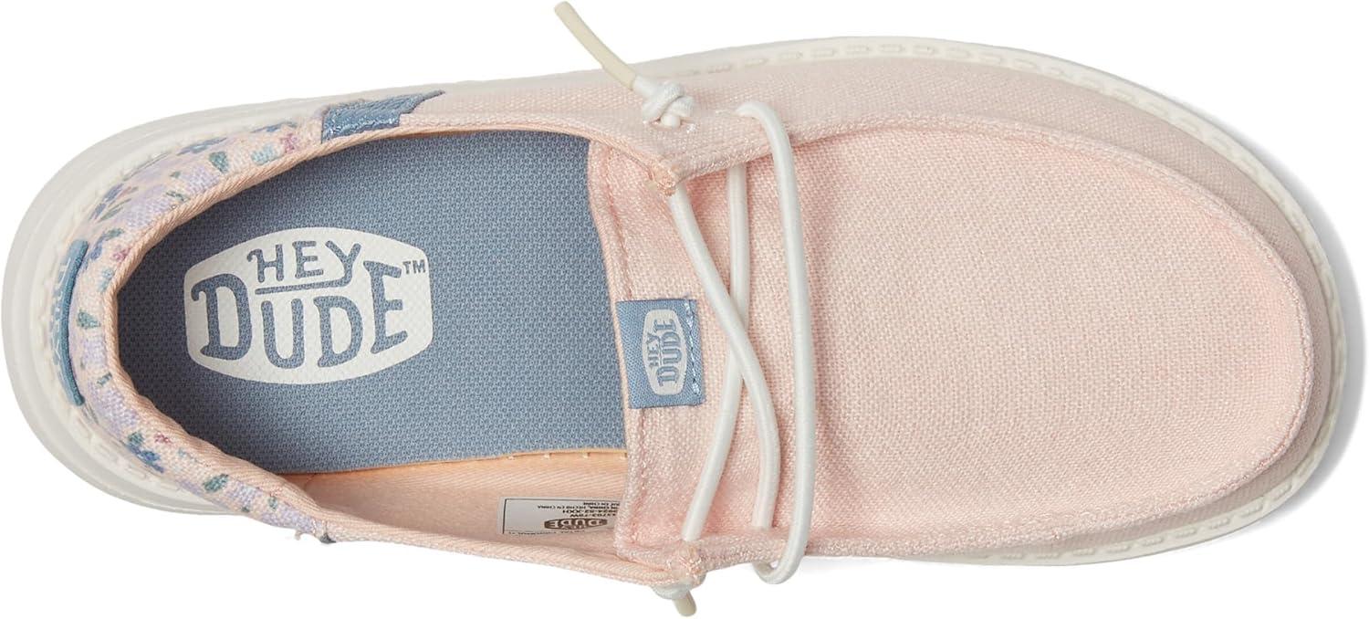 imageHEYDUDE Womens Wendy Funk Spring Floral Little Big Kid LoaferPetal PinkMulti