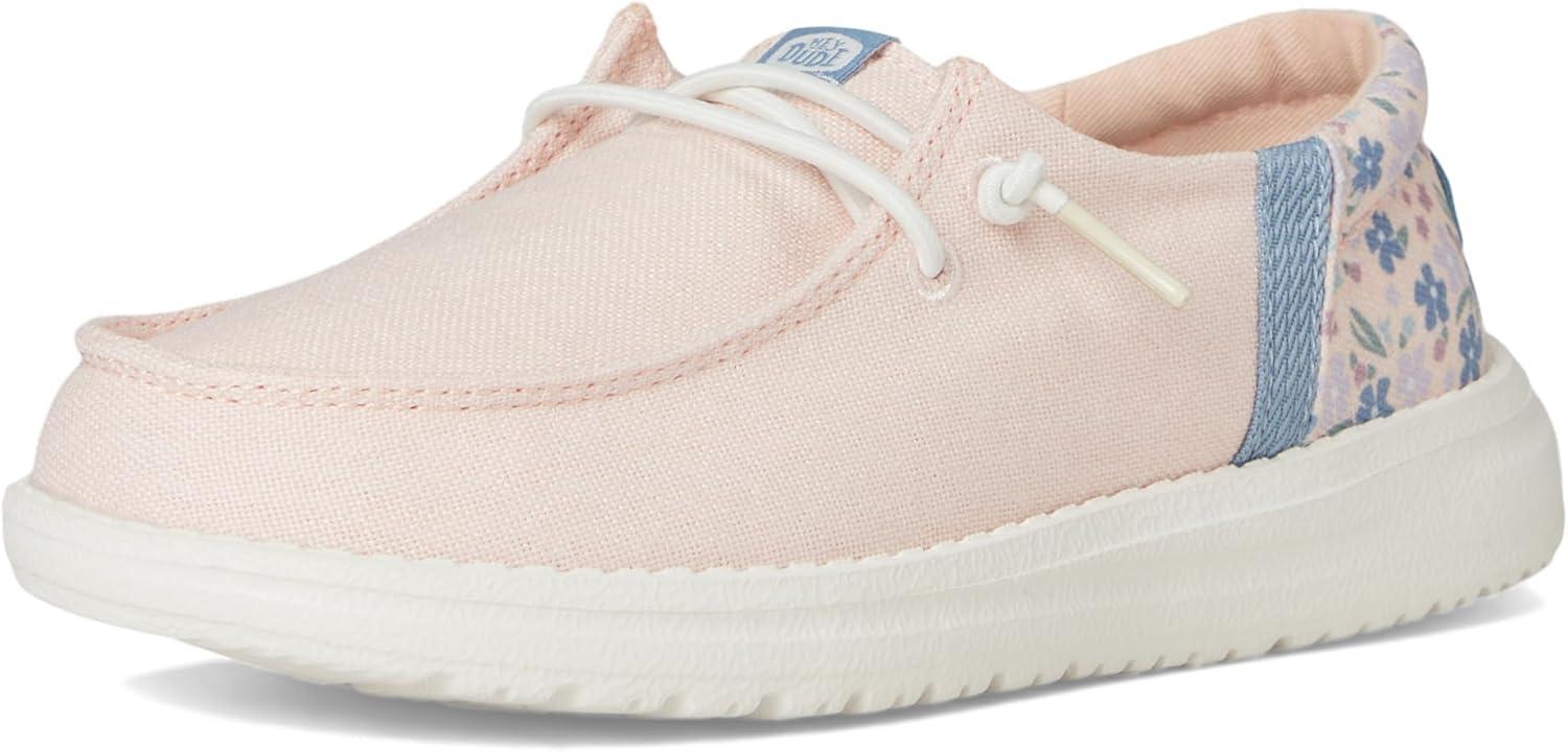 imageHEYDUDE Womens Wendy Funk Spring Floral Little Big Kid LoaferPetal PinkMulti