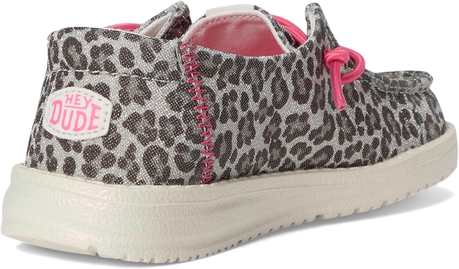 imageHEYDUDE Womens Wendy Luxe Leo Toddler SlipOnNaturalBlack