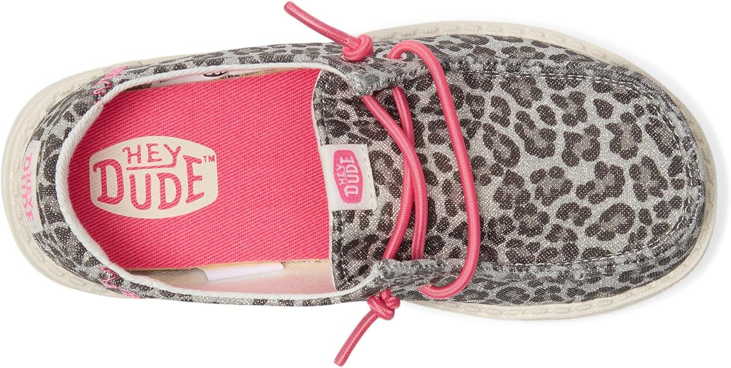 imageHEYDUDE Womens Wendy Luxe Leo Toddler SlipOnNaturalBlack