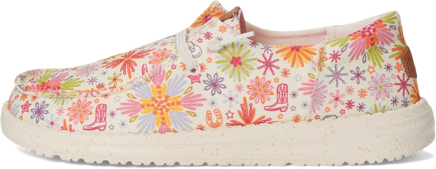 imageHEYDUDE Womens Wendy Western Cowgirl Little Big Kid SlipOnPinkMulti