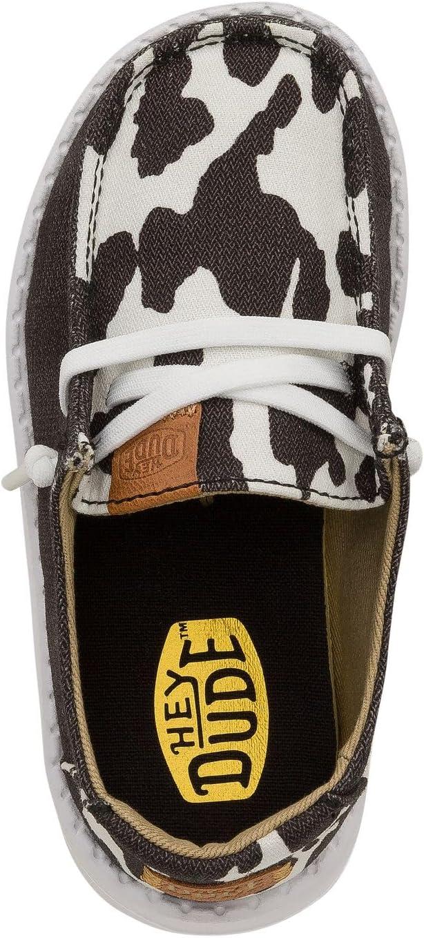 imageHey Dude Baby Girls Wendy Funk Cowgirl Bling ToddlerBlackCow