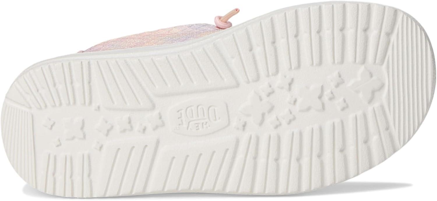 imageHey Dude Girls Wendy Iridescent Leo Little Big Kid LoaferCoral PinkMulti