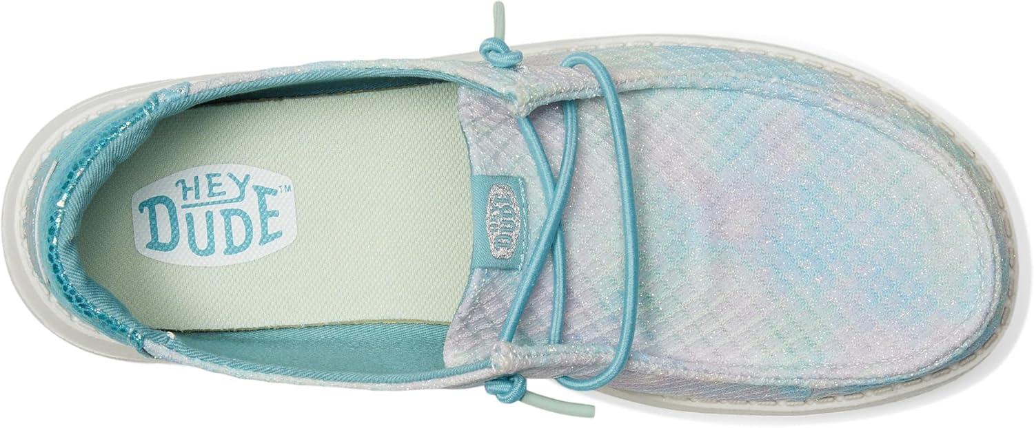 imageHey Dude Girls Wendy Iridescent Leo Little Big Kid LoaferReef BlueMulti
